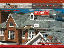 Tablet Screenshot of mayaroofinggeneralcontractor.com